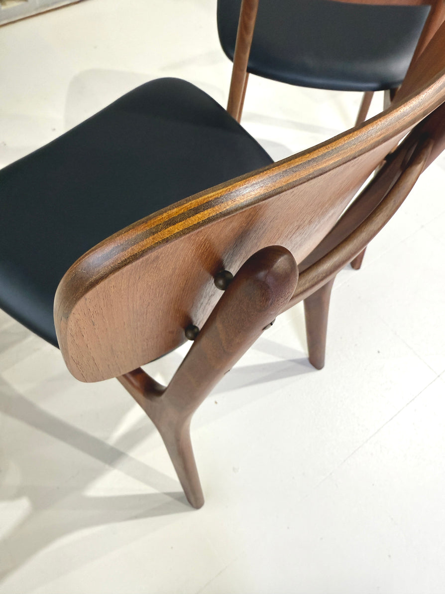 Four Ib Kofod Larsen Model 74 Chairs