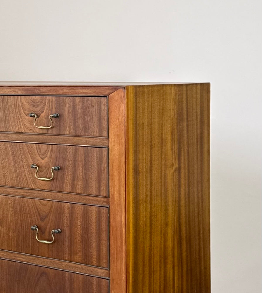 Jacob Kjær Chest of Drawers in Cuban Mahogany