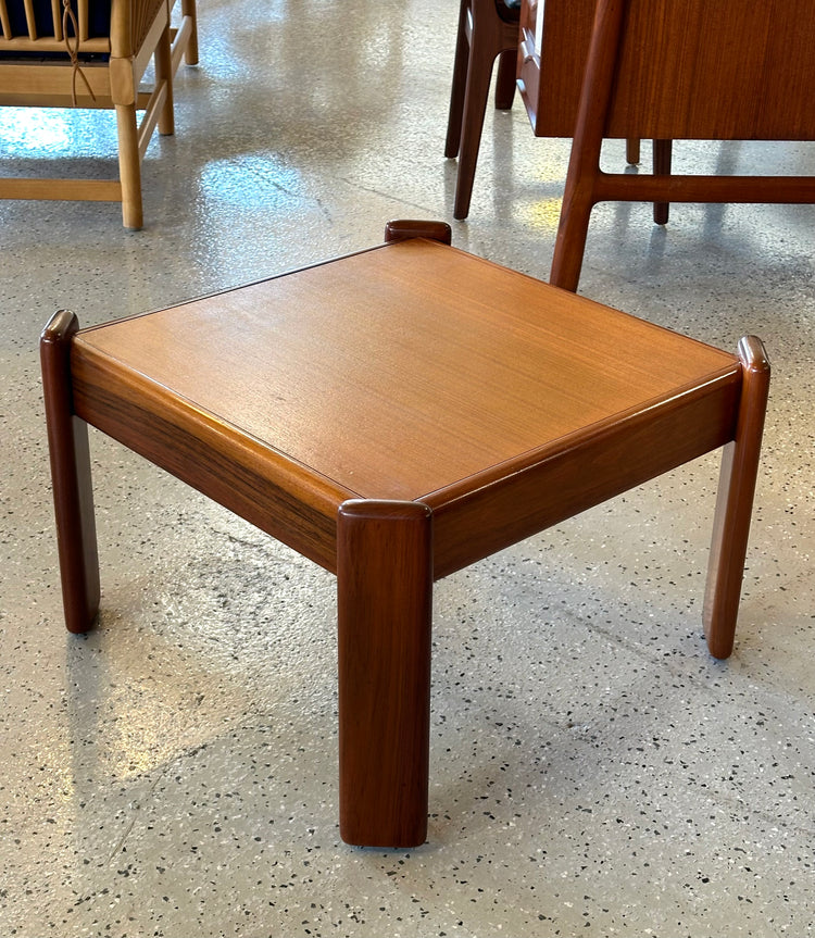 1970s Corner Table in Teak