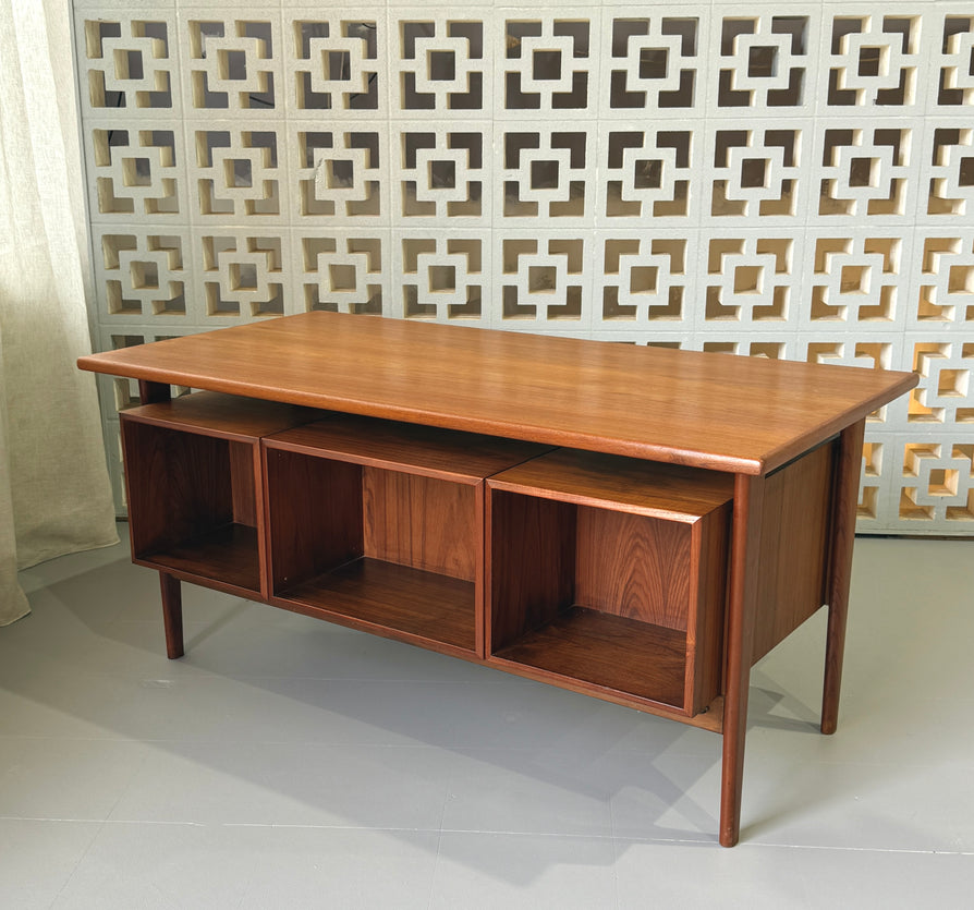 Kai Kristiansen Writing Desk in Teak