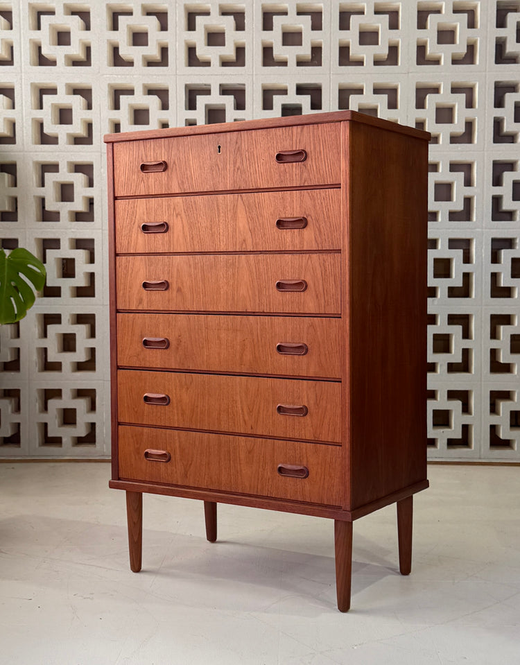 Danish Tallboy in Teak