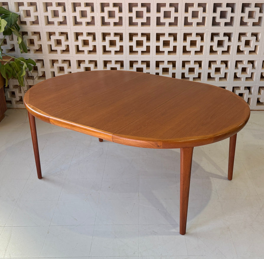 VV Møbler Danish Extension Dining Table in Teak