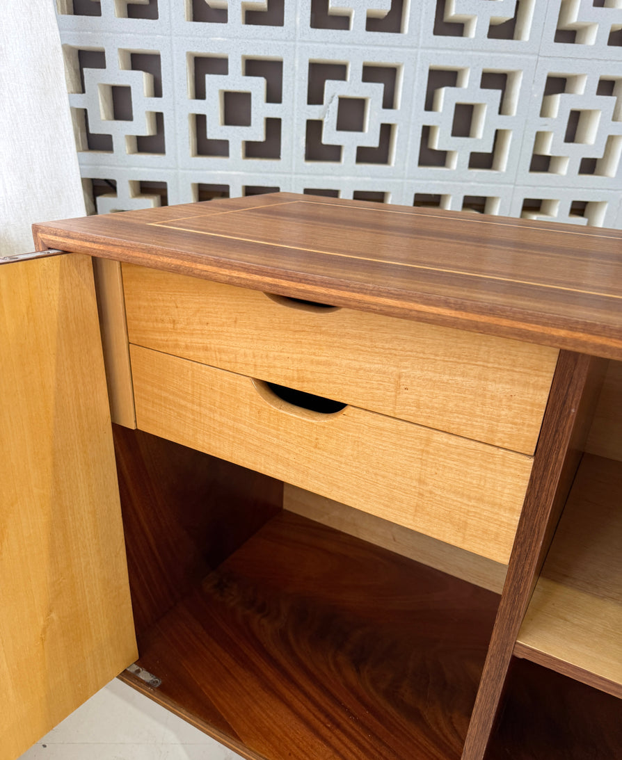 Mid-Century Sideboard with Inlaid Detail