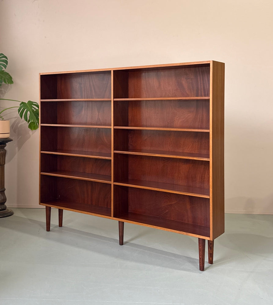 Large Danish Bookcase in Rosewood