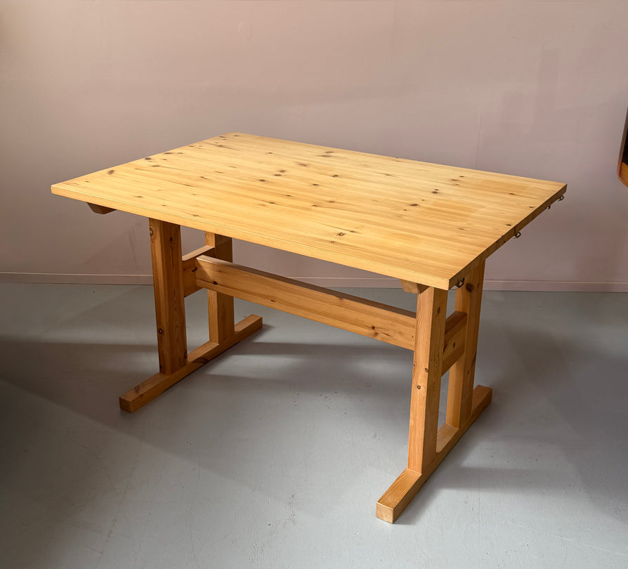 Danish Farmhouse Extension Kitchen Table in Pine
