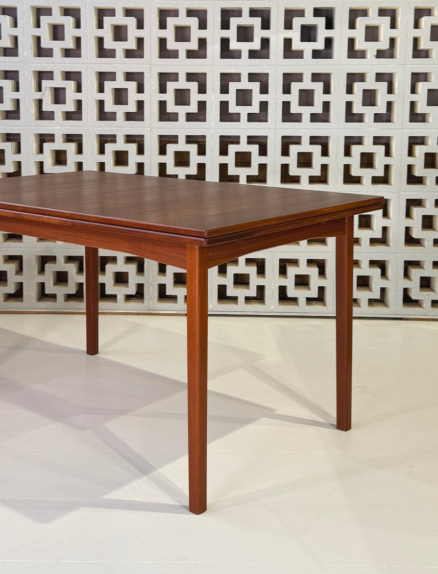 Swedish Extension Dining Table in Teak