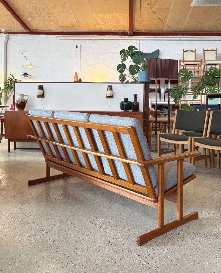 Jørgen Bækmark Sofa in European Oak and Wool