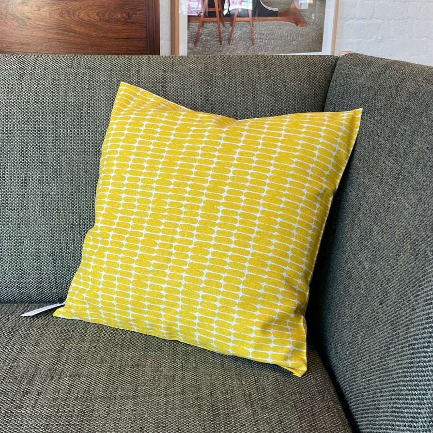 Marimekkko Alku Cushion Cover in Yellow