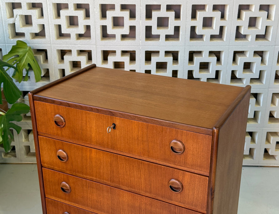 Danish Chest of Drawers in Teak