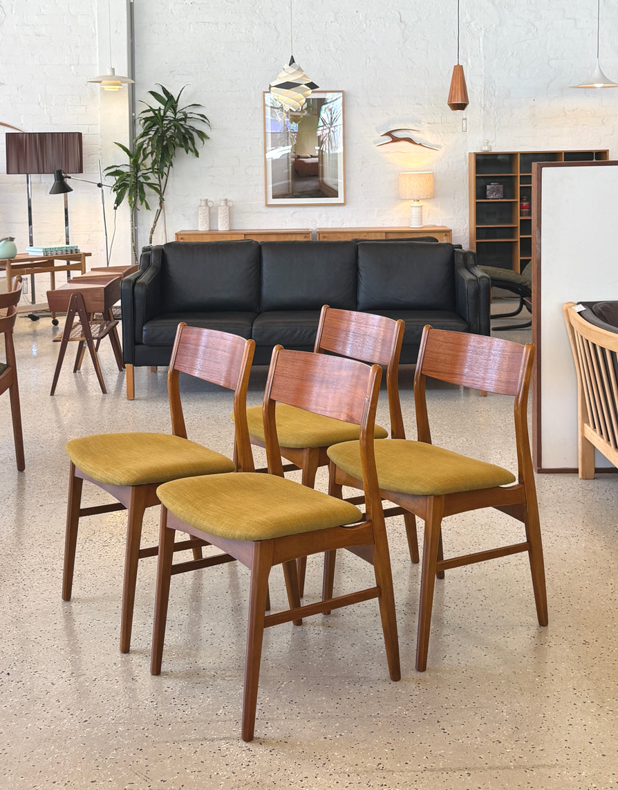 Four Danish Dining Chairs