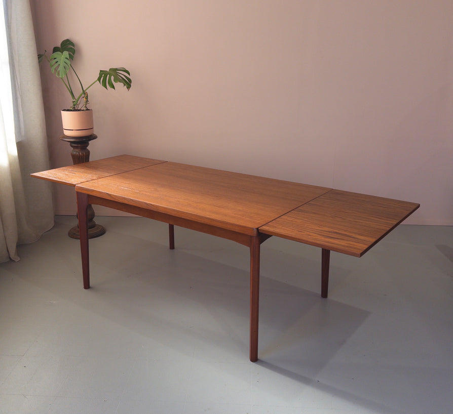 Henning Kjærnulf Extension Dining Table in Teak
