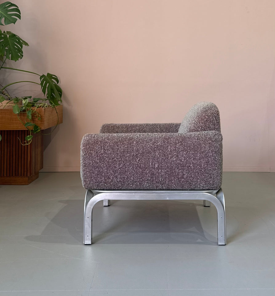 Jørn Utzon “New Angle” Lounge Chair in New Wool