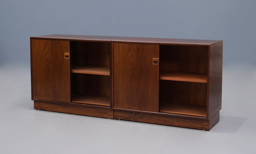 Two Piece Danish Sideboard in Rosewood