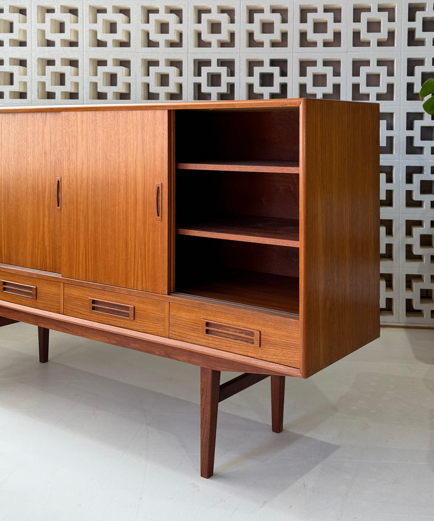 Danish Highboard in Teak