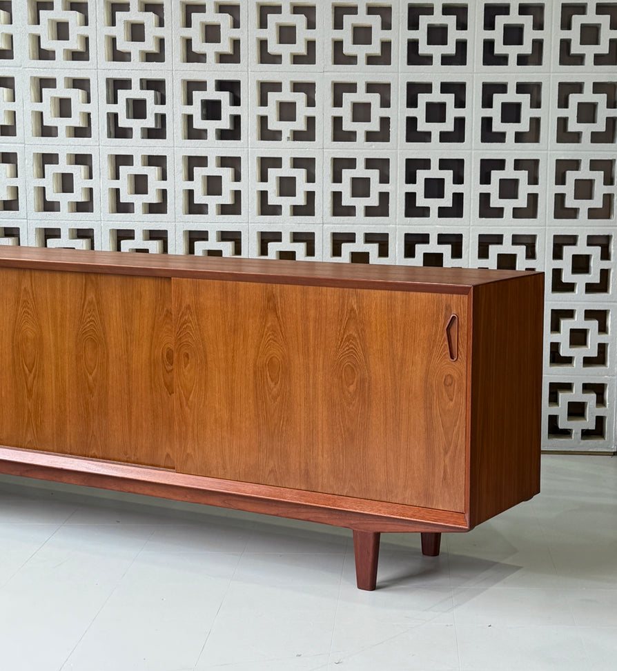 Long Danish Sideboard in Teak