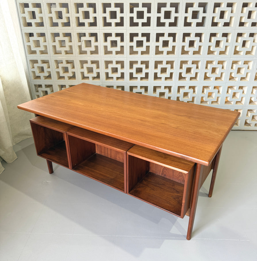 Kai Kristiansen Writing Desk in Teak