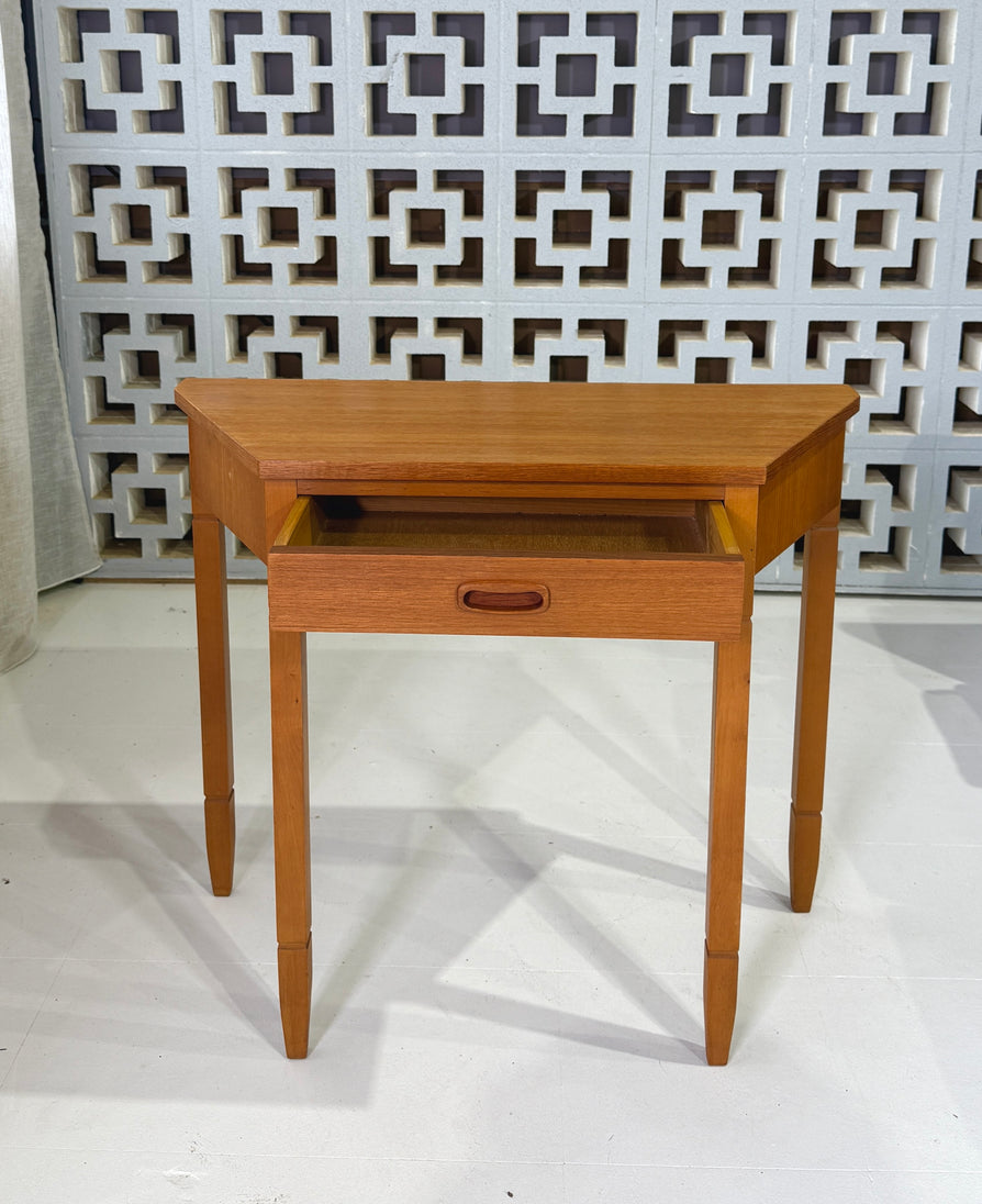 Mid-Century Hall Table in Teak
