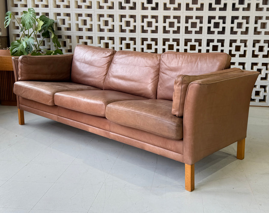 Danish Three Seater Sofa