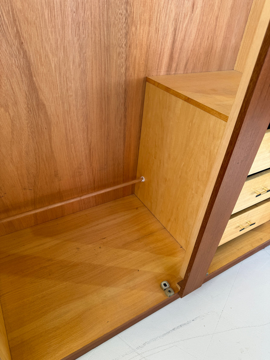 Mid-Century Wardrobe in Teak