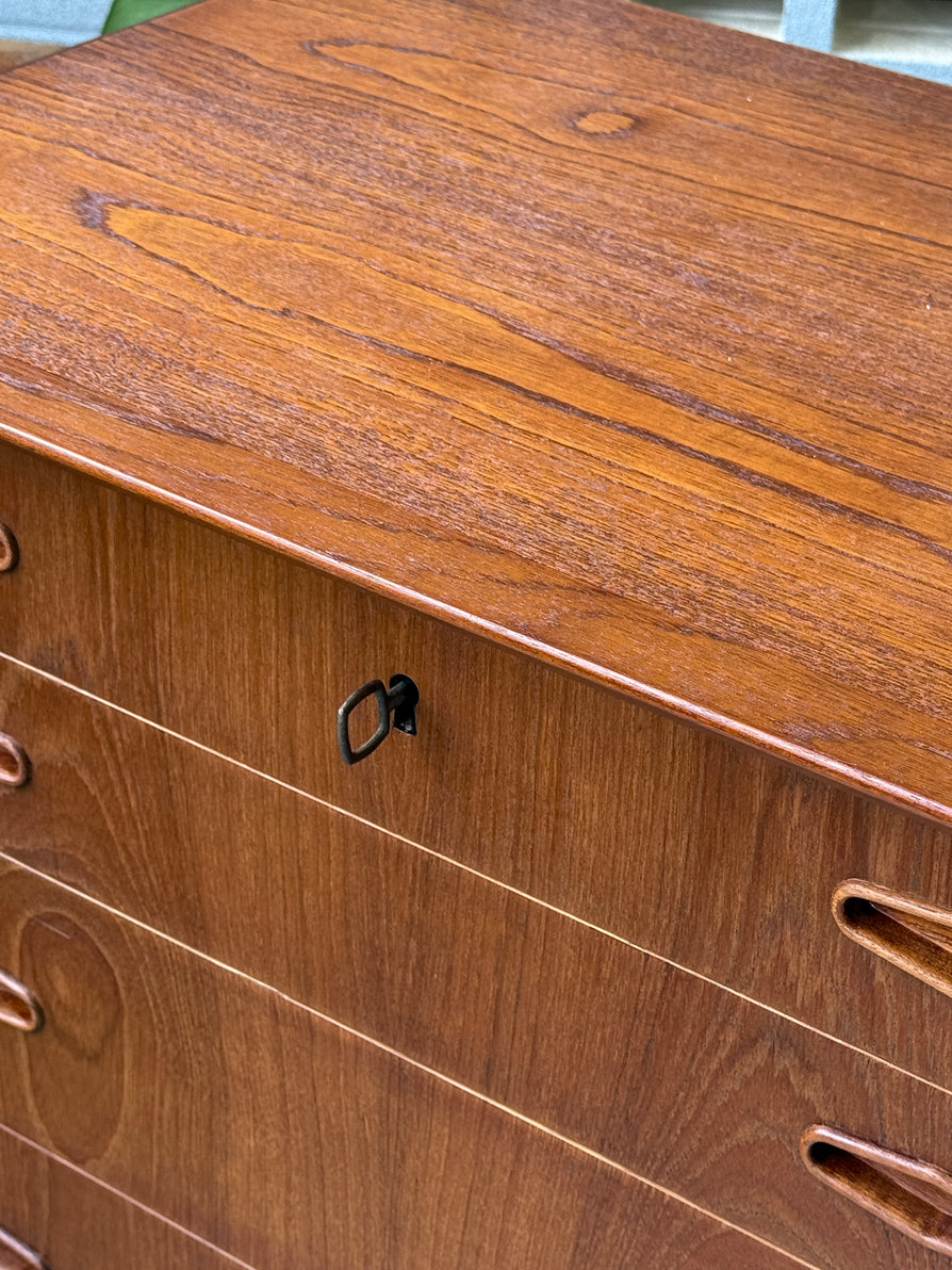 Long Danish Sideboard in Teak