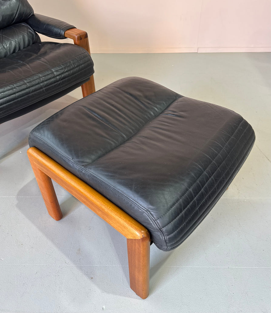 Gerald Easden for Module Lounge Chair & Footstool