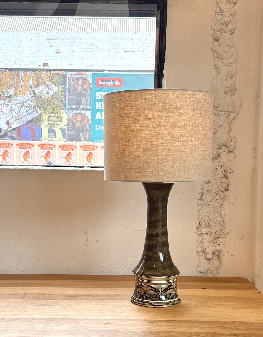 Jersey Pottery Glazed Stoneware Table Lamp