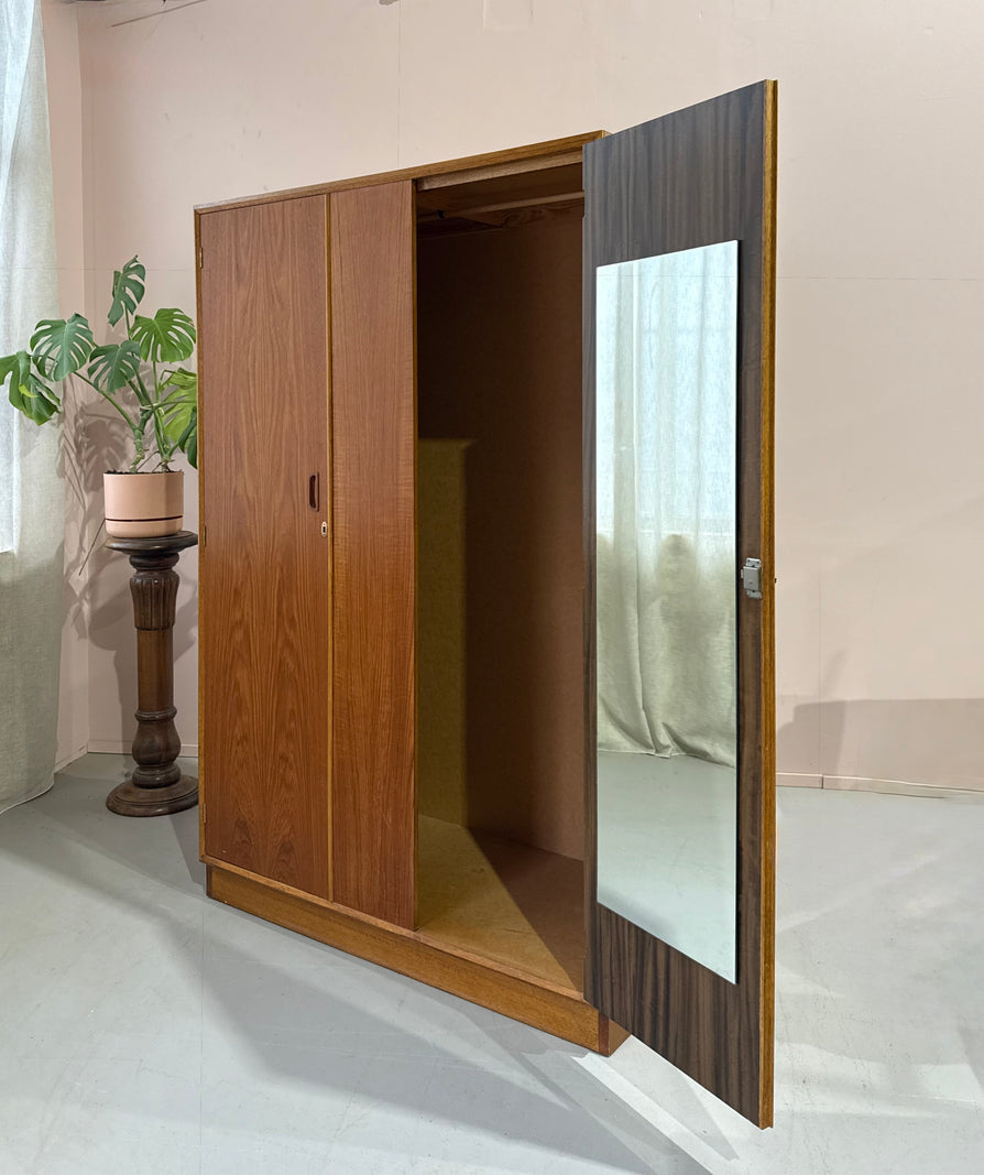 Mid-Century Wardrobe in Teak