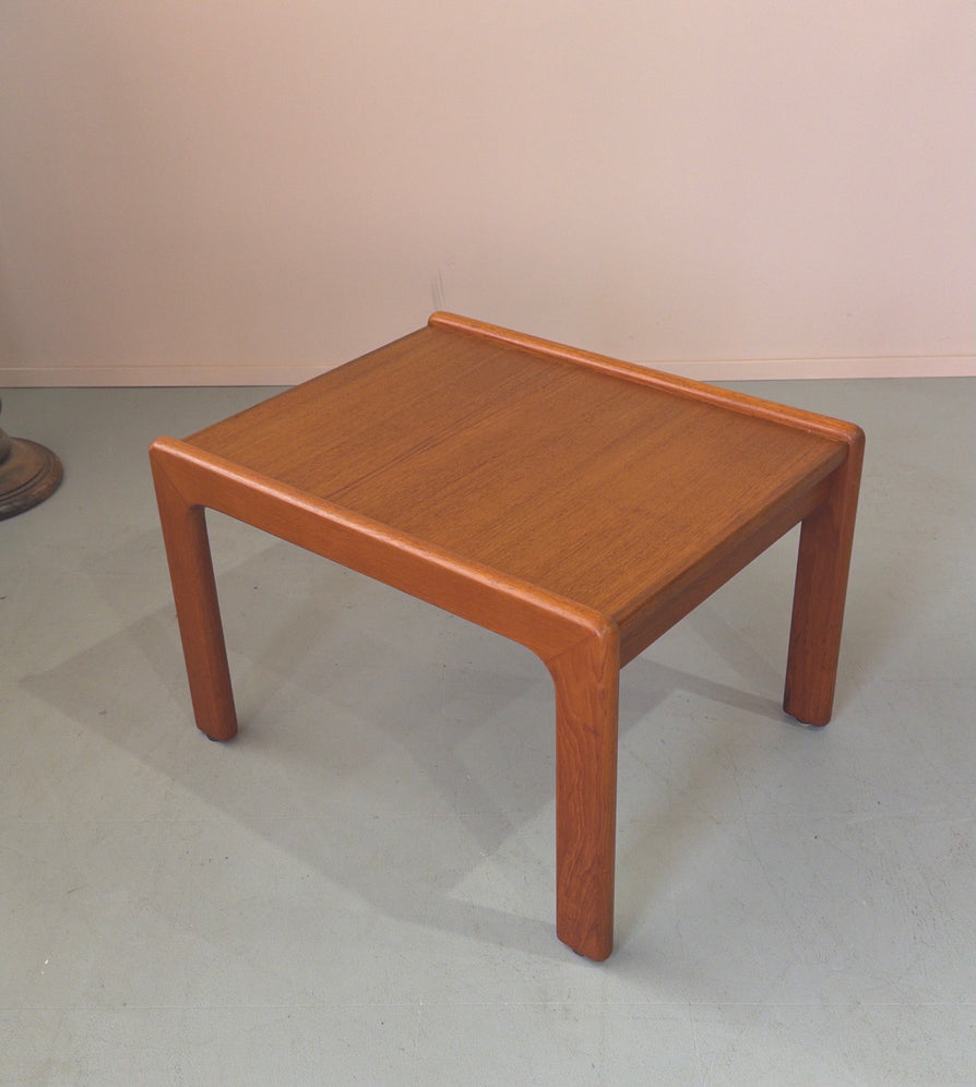 Mid-Century Corner Table in Teak