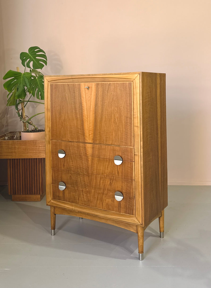 Swedish Bar Cabinet in Teak