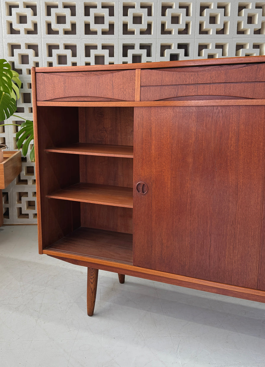 Danish Highboard in Teak