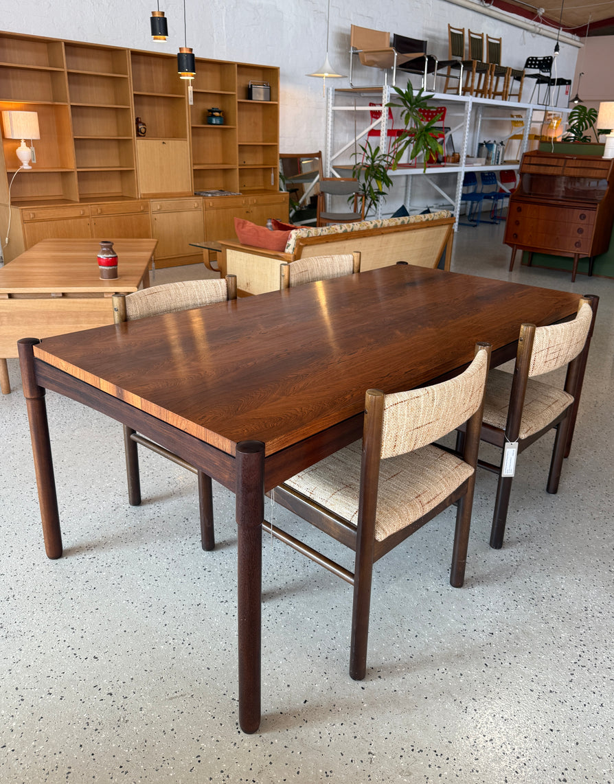 Danish Dining Table in Rosewood