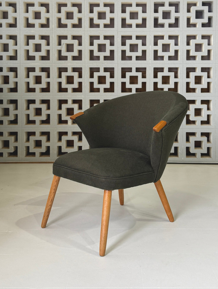 Danish Cocktail Chair in New Fabric