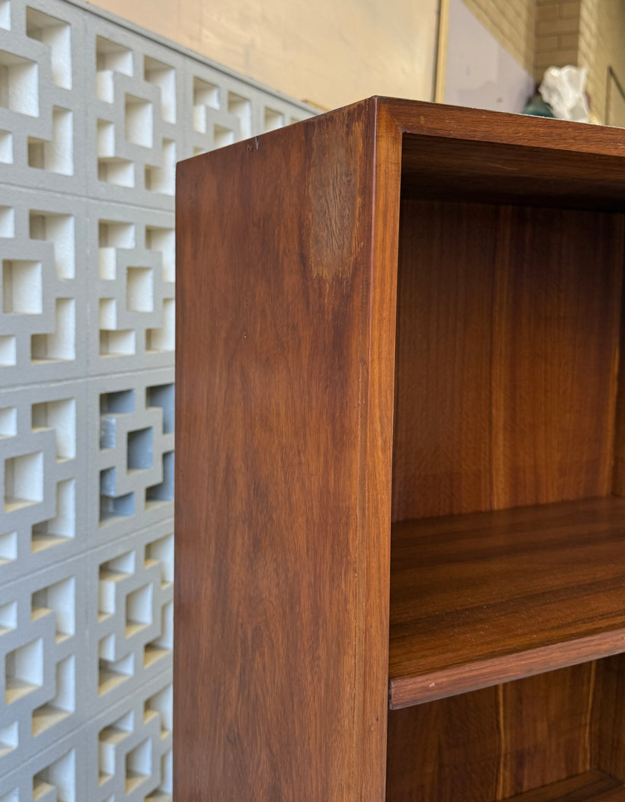 Large Mid-Century Bookcase in Blackbean