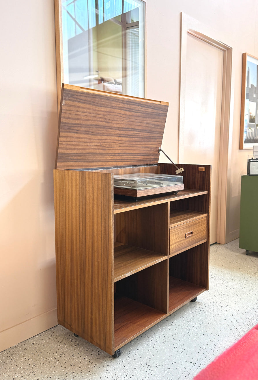 Mid-Century Record Cabinet
