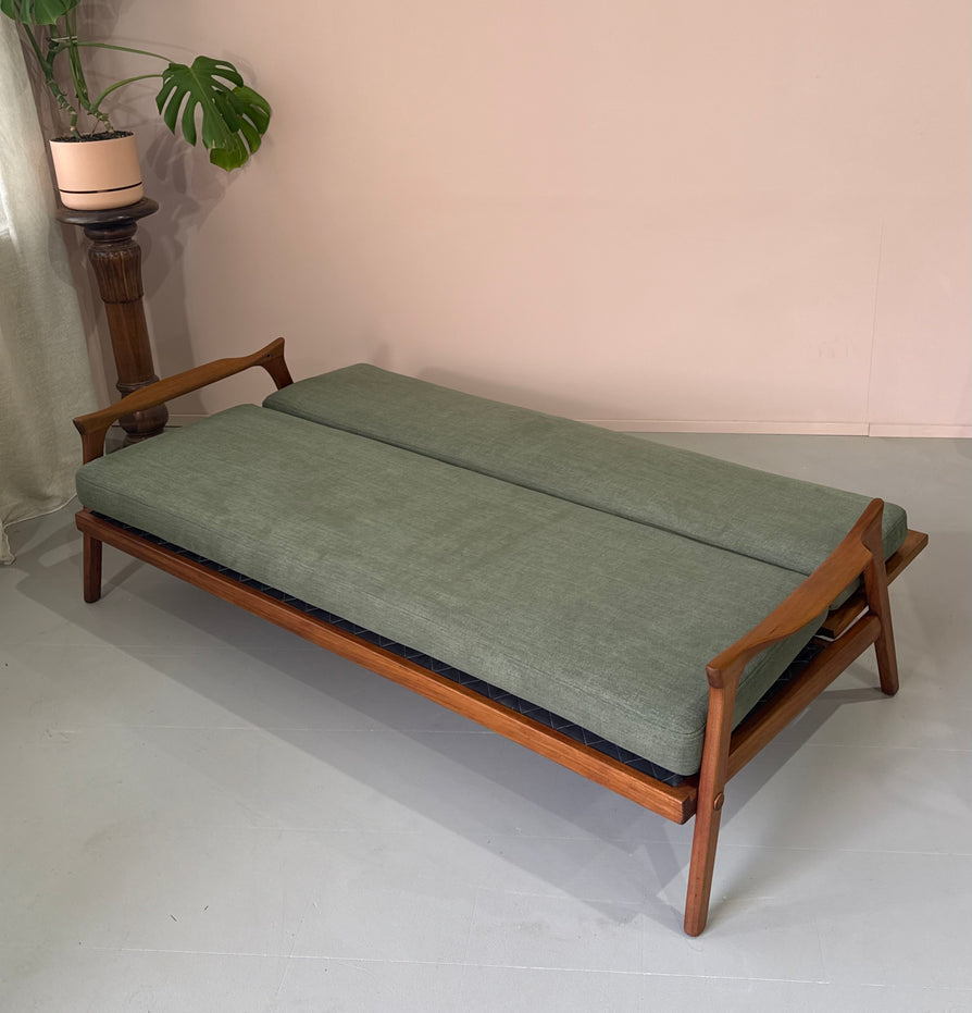 Danish Deluxe Inga Sofa / Daybed in New Fabric