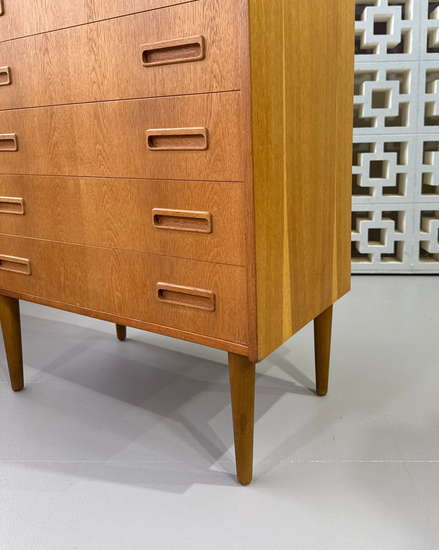 Danish Tallboy in Oak