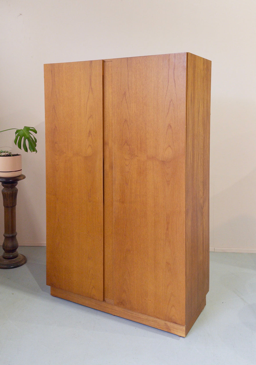 Mid-Century Wardrobe in Teak