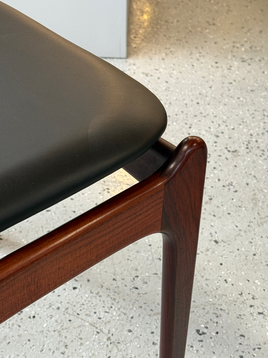 Erik Buch Model 49 Chair in Rosewood and New Leather