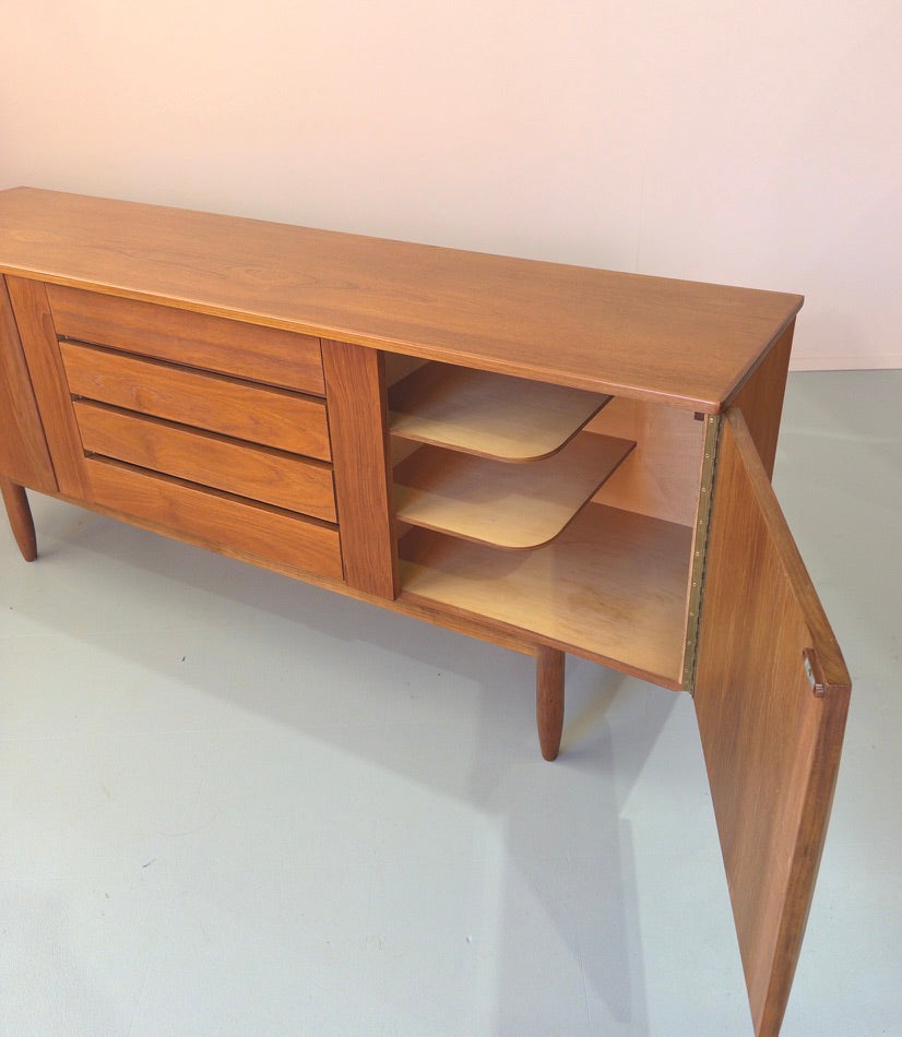 Danish Deluxe Sideboard in Blackwood & Teak