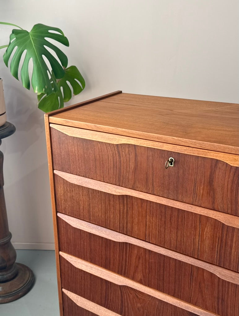 Danish Tallboy in Teak