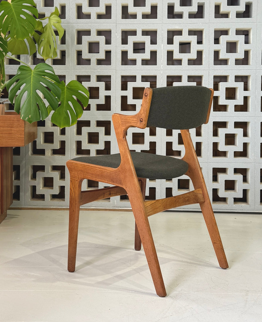 Four Danish Elbow Dining Chairs by Nova