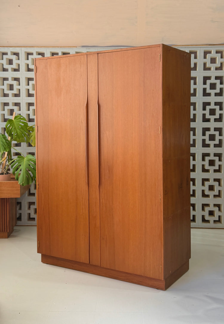 Mid-Century Wardrobe in Teak