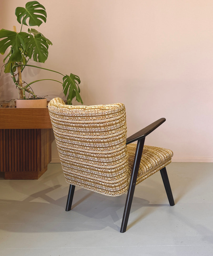 Classic Danish Armchair in Original Wool