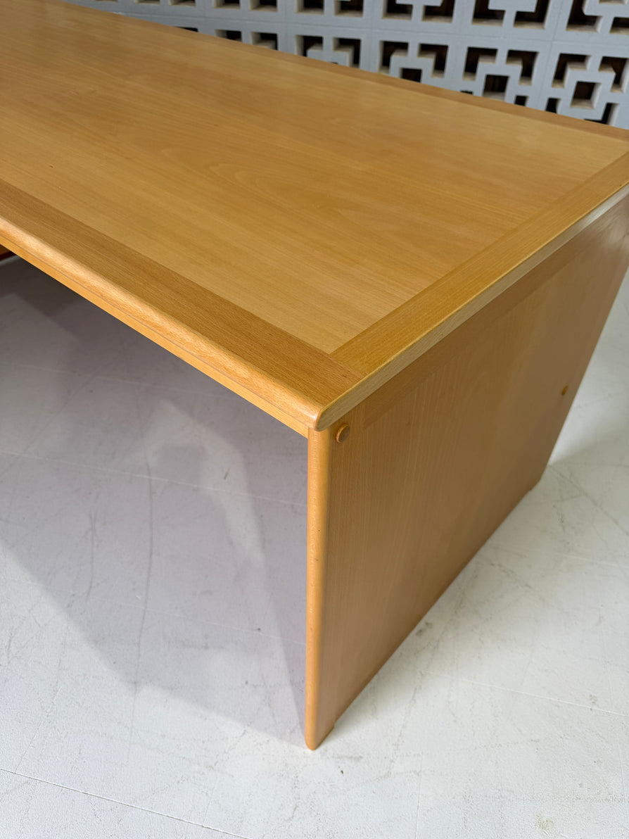 Swedish Executive Desk in Beechwood