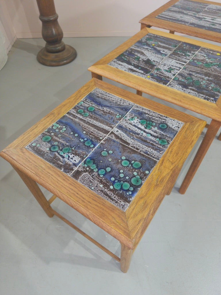 Henning Kjærnulf Nest of Tables in Oak