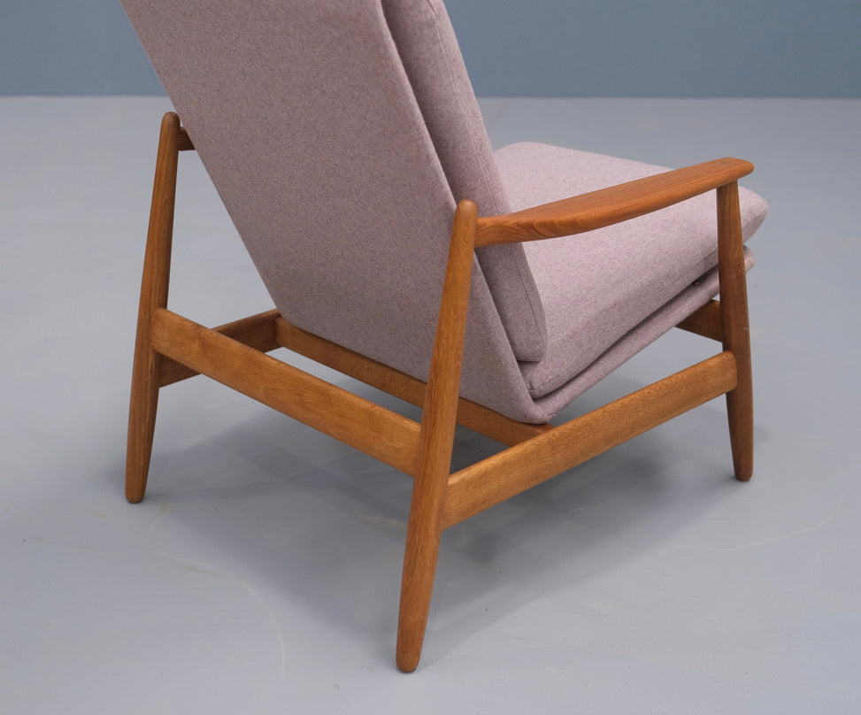 Danish Easy Chair in Oak