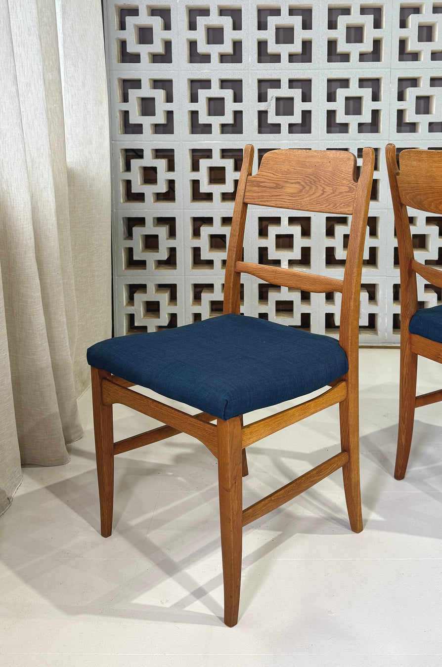 Four Carl Malmsten Dining Chairs in Oak