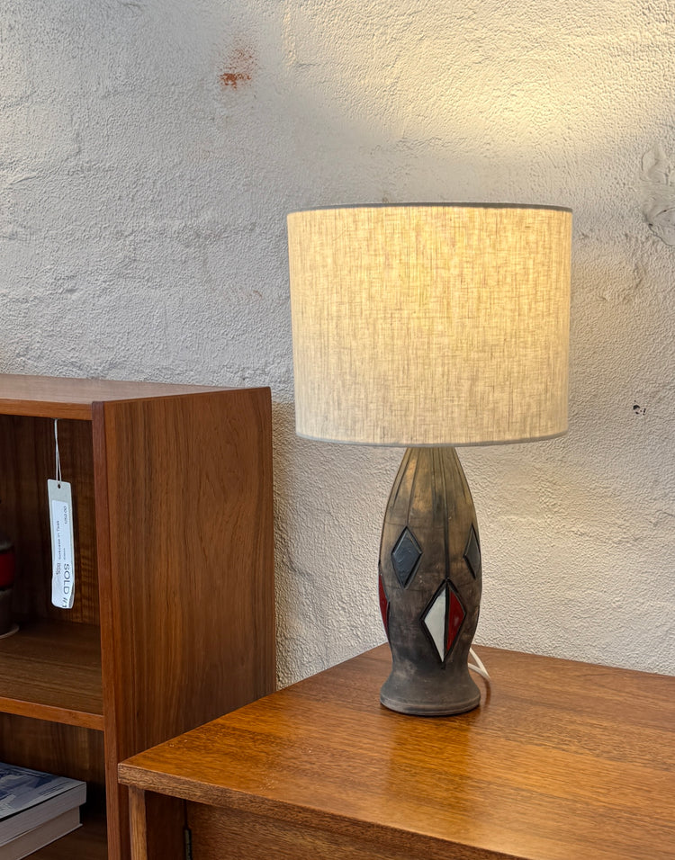 Marian Zawadzki for Tilgmans Keramik Table Lamp