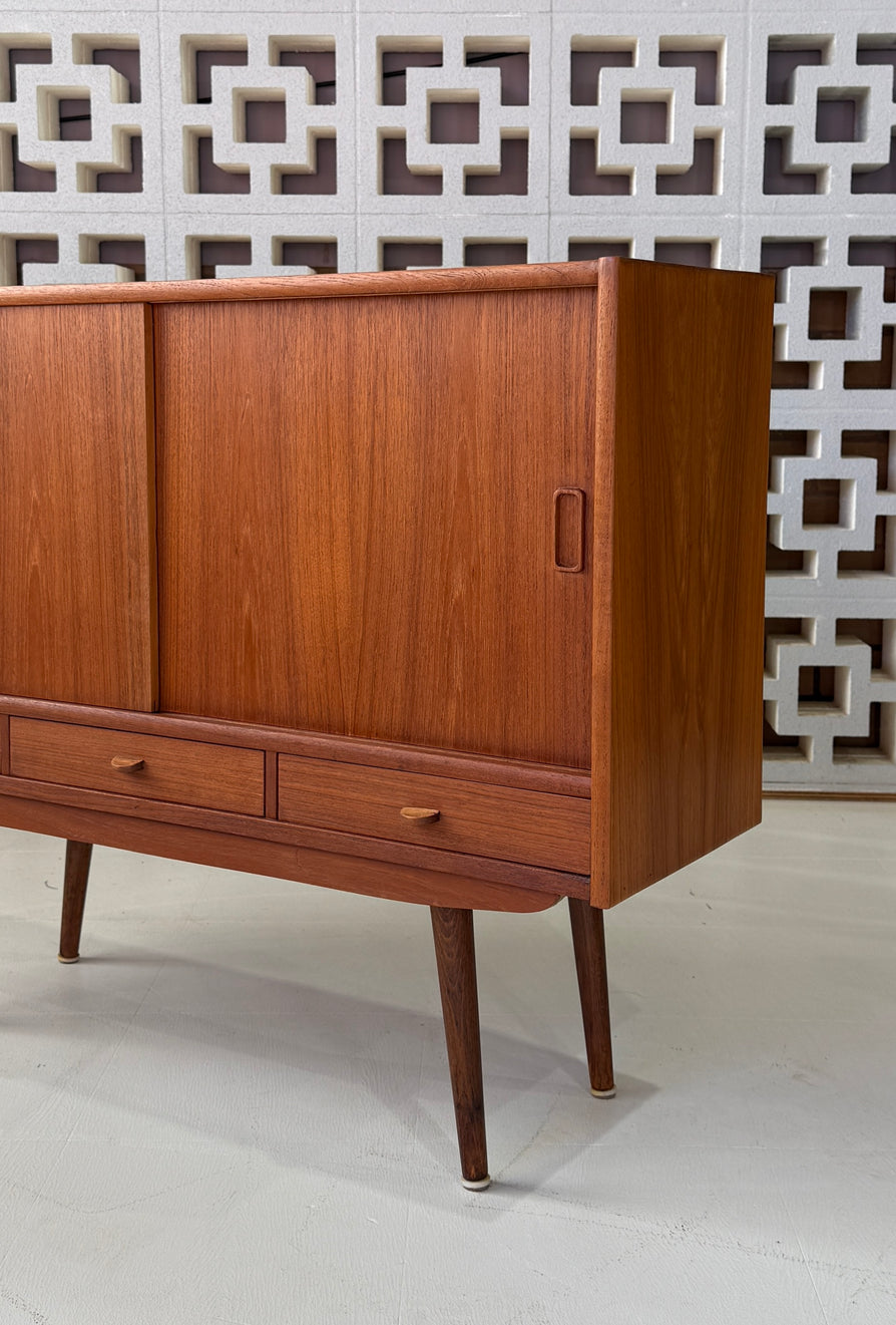 Small Danish Cabinet in Teak