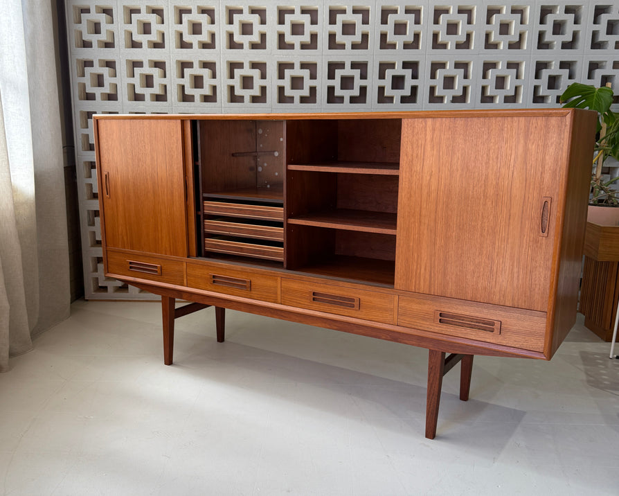 Danish Highboard in Teak